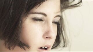 Czech Anabelle's titties overspread in cum