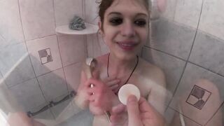 My stepsister jerks me below the shower - (Trailer)