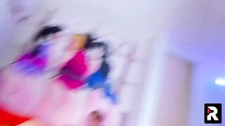 Vagina Widening Contest - 3 Lesbian babes Play Jointly