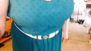 1431 Cummy Red G String for Peter from Thick and Hot Aged DawnSkye1962