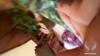 Old Hairless Stud Bangs Old Slim Grandmother and Makes Her Squirt