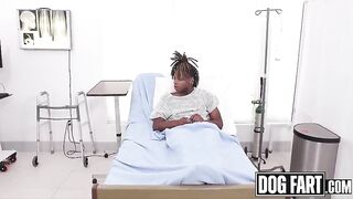 DOGFART - Wicked Lalin girl Nurse Rails Patient