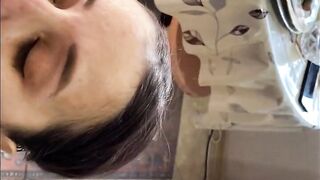 Знакомство с соседкой закончилось минетом и камшотом рот