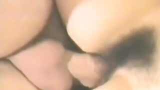 Interracial Three-some Vintage Homegrown Action
