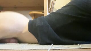 Rubbing on the carpet until spunk fountain, like when I was a teenager part 1/three