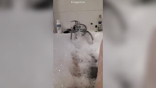 Relaxing washroom time with me