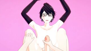 Bayonetta oral-job joy and cumswallow. Clip Game Anime.