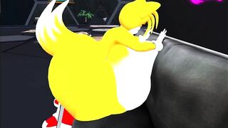 Tailsko x Sonic OC Anal Sex