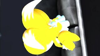 Tailsko x Sonic OC Anal Sex