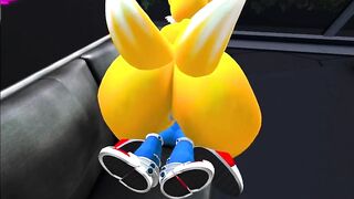 Tailsko x Sonic OC Anal Sex