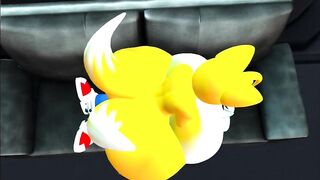 Tailsko x Sonic OC Anal Sex
