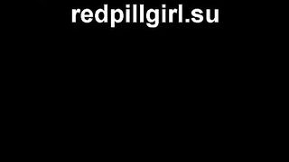 sexy slutty blond gets creampie redpillgirl