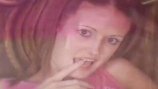 Slim Brunette hair Stretched by Multiple Pulsating Weenies in Wild Group-sex