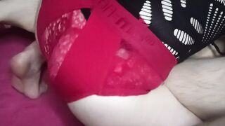 Pegging my wife takes me to the thong-on