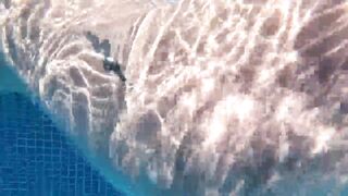 Exposed Pool Tease and Masturbation During the time that That guy Watches
