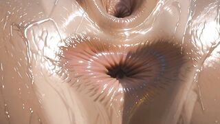Vulva in the Night Forest