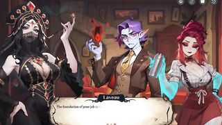 Hotel Tales SPOOKY ANIME Game Ep.5 GHOST bartender is TEASING COWGIRL style !