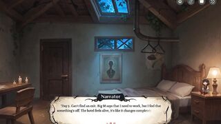 Hotel Tales SPOOKY ANIME Game Ep.5 GHOST bartender is TEASING COWGIRL style !