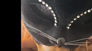 Black Sloppy Oral sex POV Ebony Becky