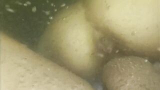 Stripped River Swimming and Underwater Screwing
