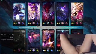 Cutie playing League of Legends after over a month break
