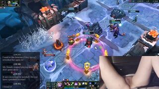 Cutie playing League of Legends after over a month break