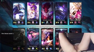 Cutie playing League of Legends after over a month break