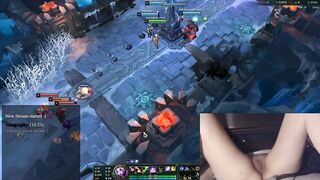 Cutie playing League of Legends after over a month break