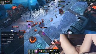 Cutie playing League of Legends after over a month break