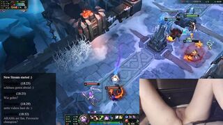 Cutie playing League of Legends after over a month break