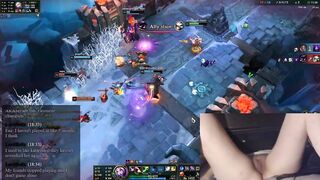 Cutie playing League of Legends after over a month break