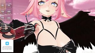 FUTANARI MAMMA GIRL GIVES U HER DICK