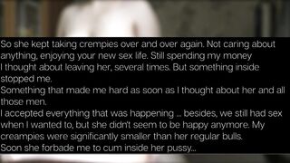 My cum addicted wife made me a cuckold and get preggy! [Roleplay. Story]