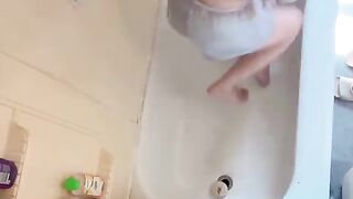 pov hana in shower time