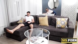 SIS. PORN. Cunning stud trick stepsister into screwing out of even thinking