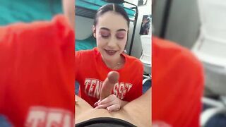 Large Butt College Gal Meets Frat Stud - Dolly Paige