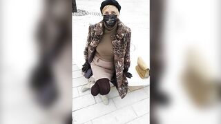 Public crossed legs climax compilation (twenty crossed legs climax in public places)