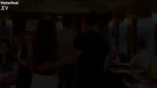 Hotwife meets a bull on a teach whilst cuckold spouse listens in ( AI Generated )