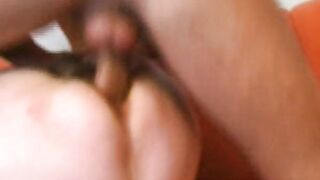Plump hirsute granny gets her butt fucked mercilessly