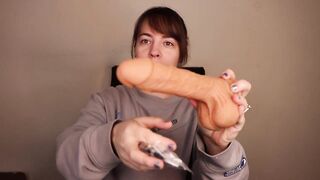 Unboxing - Realistic Thrusting Vibrator with Powerful Suction Cup and Rotating Beads!