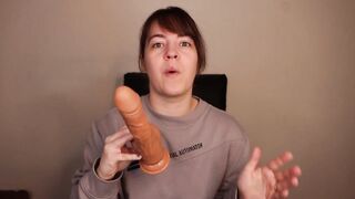Unboxing - Realistic Thrusting Vibrator with Powerful Suction Cup and Rotating Beads!