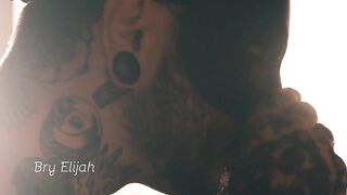 A mask underneath Bry Elijah's name -- 4K movie