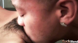 Latin chick Honey Monica Austin Takes Large Ebony Ramrod Unfathomable Inside