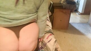 big beautiful woman ootd strap pawg ass tease