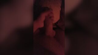 Playing with my jock in couch