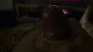 Solo xmas masturbation until biggest load of cum