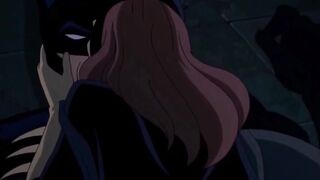 Batgirl and Batman Get Sexy and Enormous on Rooftop