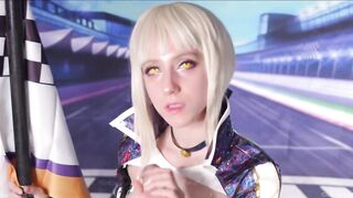 Racing Saber Alter Pleases Her Slaver