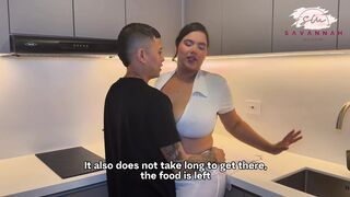A babysistter lets her boss get her preggy to keep her job - Savannah Watson