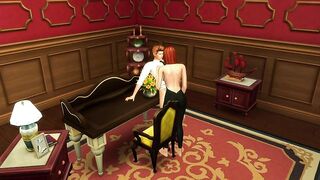 The cameras captured the secretary sucking and screwing her boss. With groans